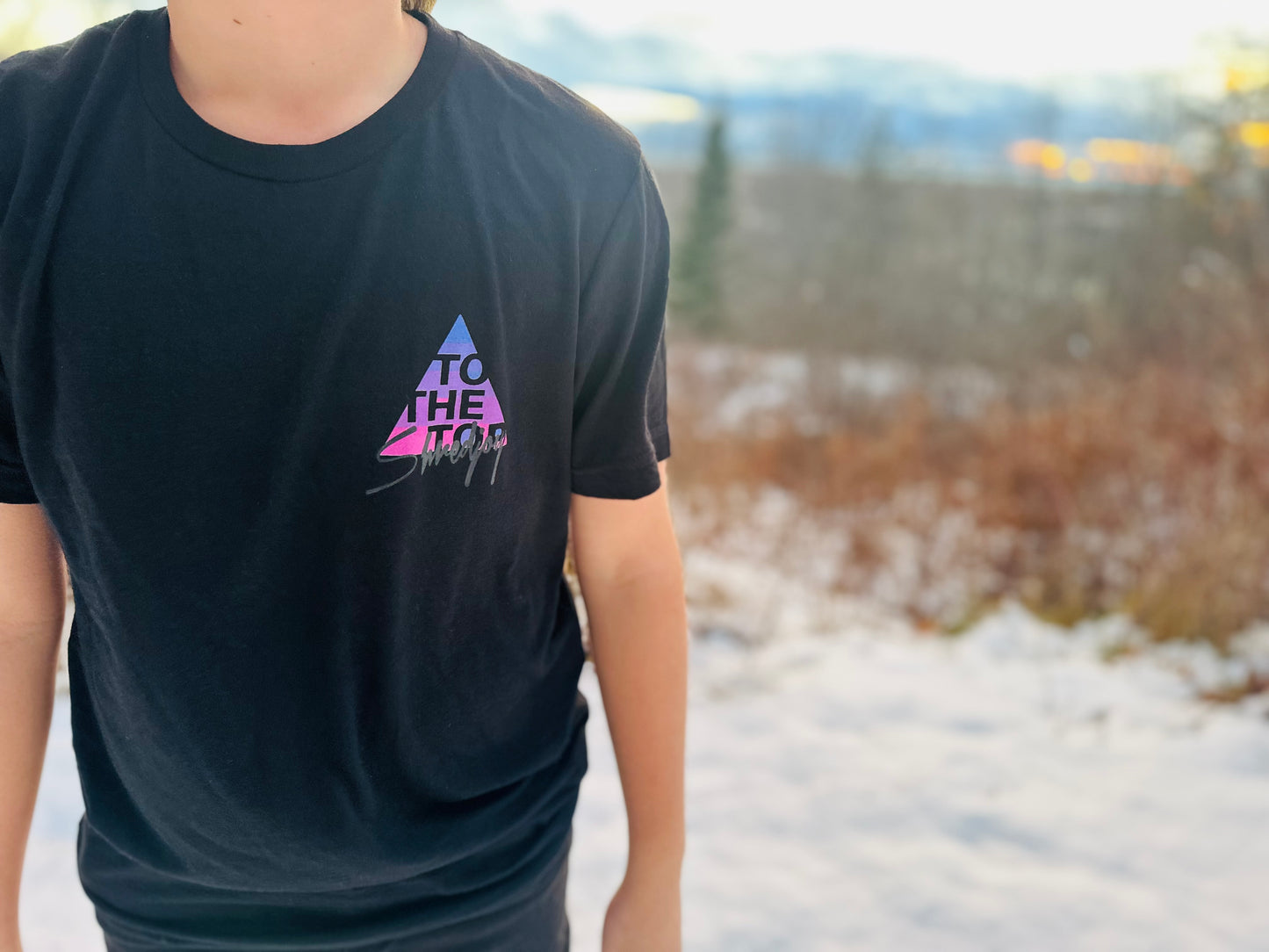 SHREDJOY Climb Tri-blend Tee