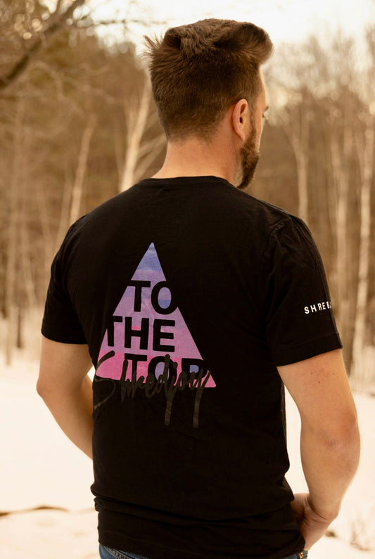 SHREDJOY Climb Tri-blend Tee