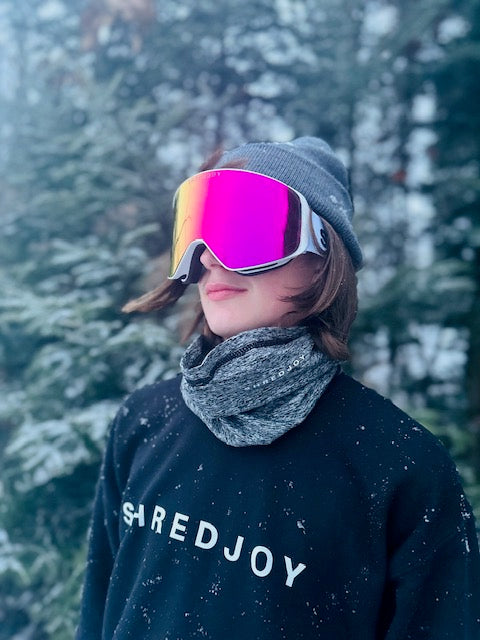 SHREDJOY Midweight Neck Warmer (Available in Grey and Black)