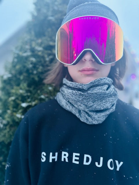 SHREDJOY Midweight Neck Warmer (Available in Grey and Black)