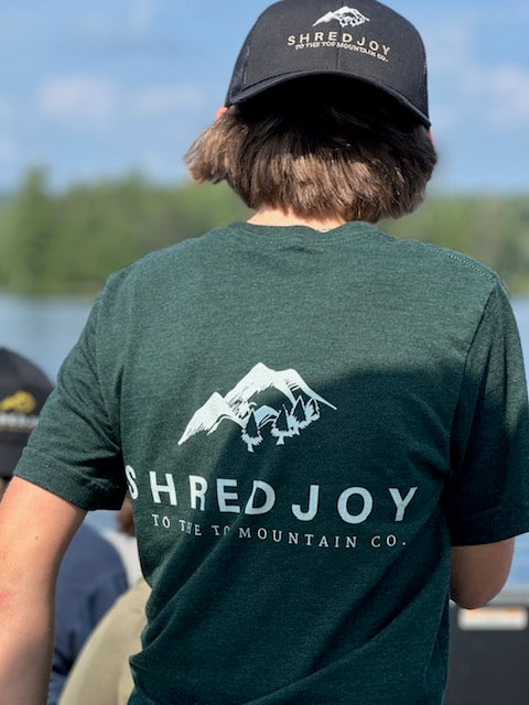 SHREDJOY Backside Mountain T-Shirt (Available in 6 different colours)