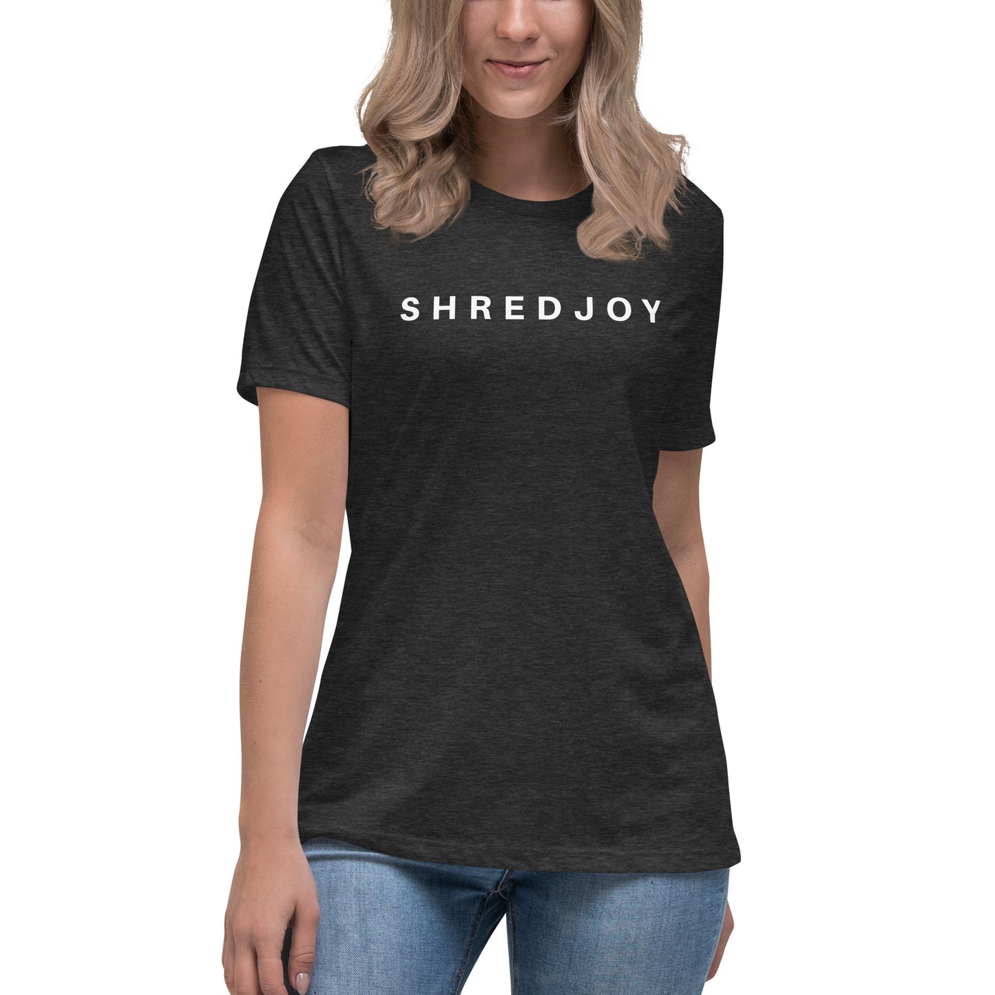 SHREDJOY Women's Relaxed Fit Classic T-Shirt