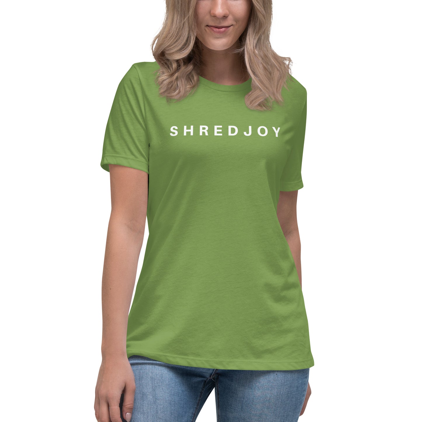 SHREDJOY Women's Relaxed Fit Classic T-Shirt