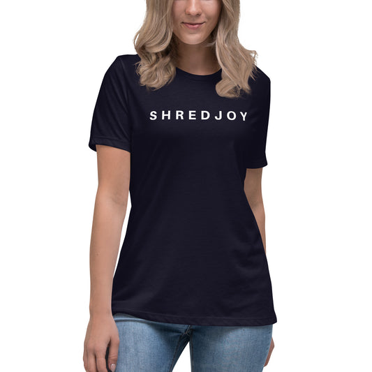 SHREDJOY Women's Relaxed Fit Classic T-Shirt